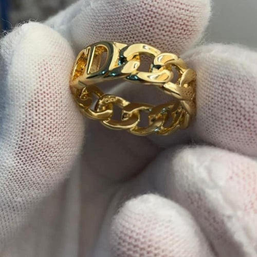 خاتم مميّز جنزير من ديور