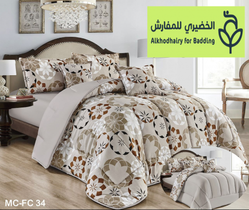 مفرش مفرد ونص صيفي -4قطع