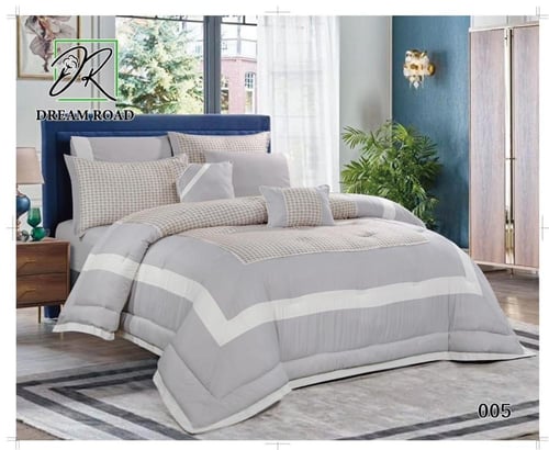 مفرش 3D مزدوج صيفي (٨ قطع)