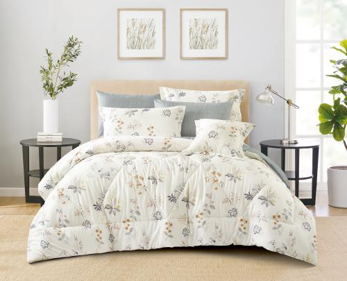 مفرش قطن مزدوج صيفي (٧ قطع)