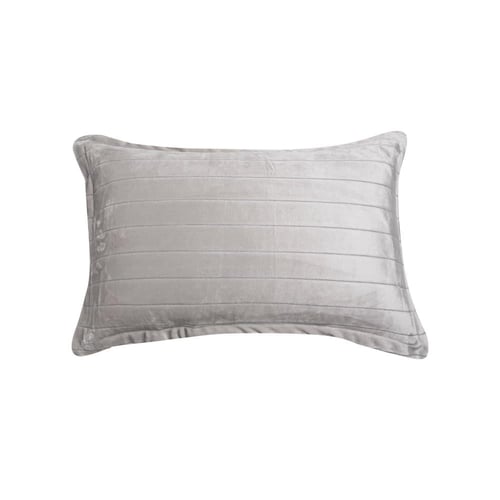 مفرش شتوي مفرد ونص 4 قطع - ريلاكس-لون رمادي