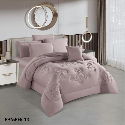 مفرش باميراصيفي مزدوج - (٨ قطع)