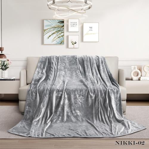 بطانية وشاح – نفرين | مخمل فاخر