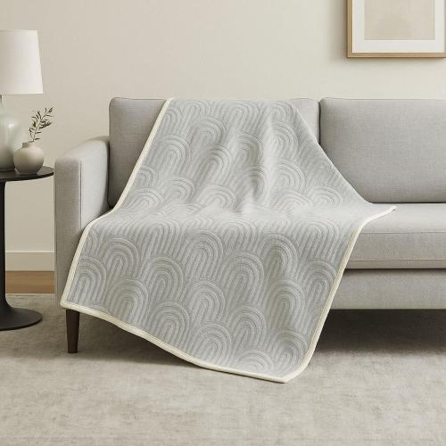 بطانية توليب – مزدوج مخمل فرو لون رمادي