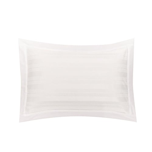 مفرش صيفي مزدوج - أبيض - (٦ قطع)