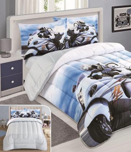 مفرش أطفال مفرد ونص -4قطع