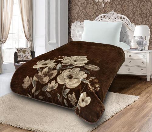 بطانية قولد مشجر مفرد ونص 3 كيلو