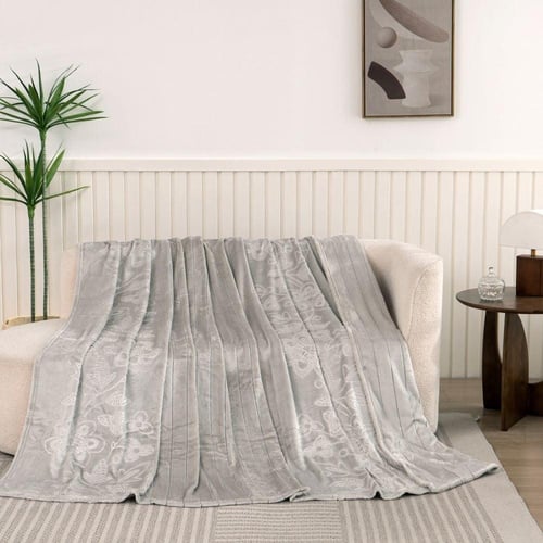 بطانية رود مخمل مفرد ونص