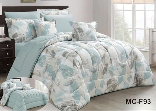 مفرش صيفي مزدوج مشجر-8قطع