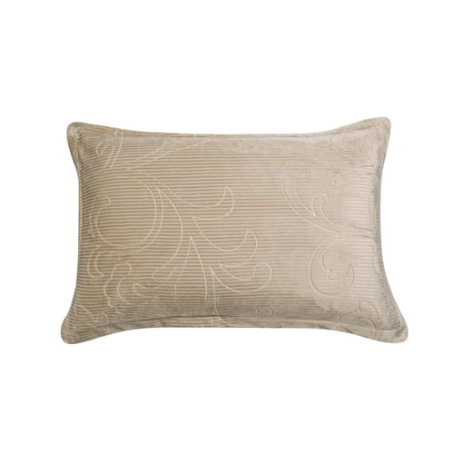 مفرش شتوي مزدوج مخمل 6 قطع - سوفت- بيج