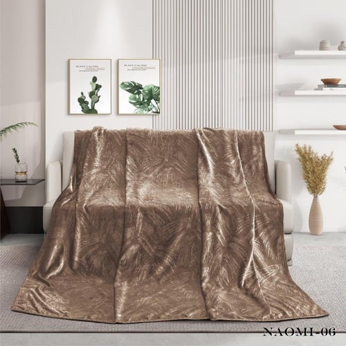 بطانية رويال – نفرين | مخمل فاخر