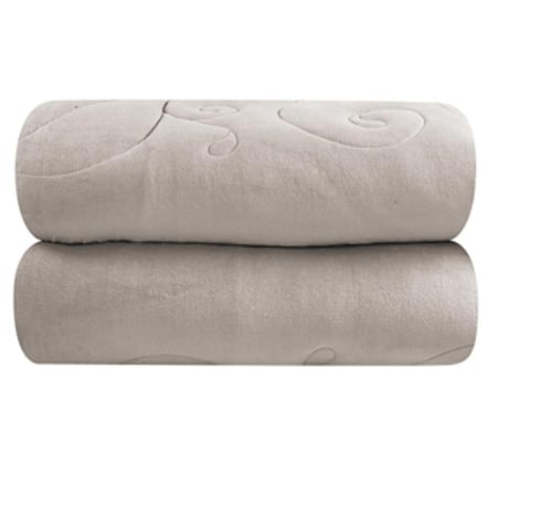 مفرش شتوي مزدوج مخمل فرو 7قطع - أونيكس