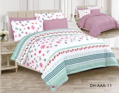 بكج الراحه مفرش مزدوج + لباد 14سم + معطر مفارش