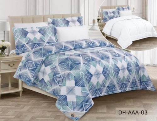 بكج الراحه مفرش مزدوج + لباد 14سم + معطر مفارش