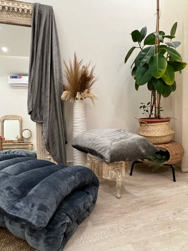 بكج الضيوف الشتوي لون رصاصي