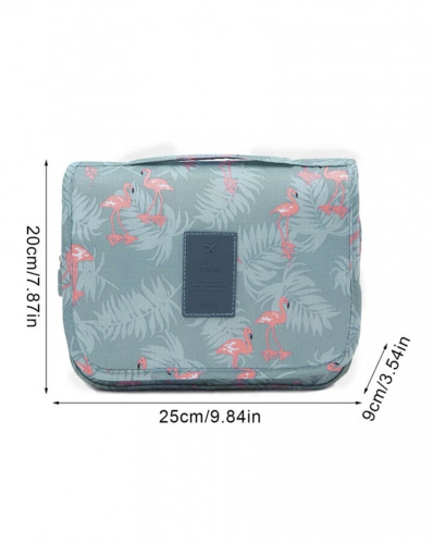 حقيبة تخزين استحمام بنمط فلامنغو