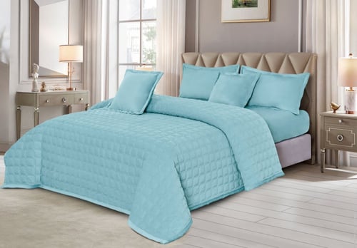 مفرش شتوي مخمل مضغوط مفرد ونص