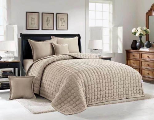 مفرش مفرد ونص صيفي مضغوط (٤ قطع)