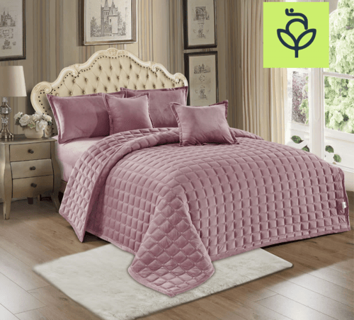 مفرش شتوي مخمل مضغوط مزدوج