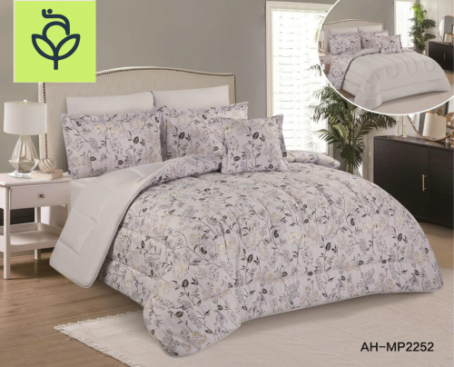 مفرش صيفي مزدوج مشجر - 8قطع