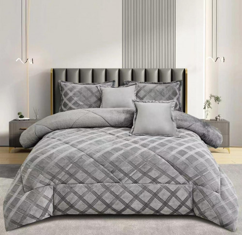 مفرش ميار شتوي مزدوج-6قطع