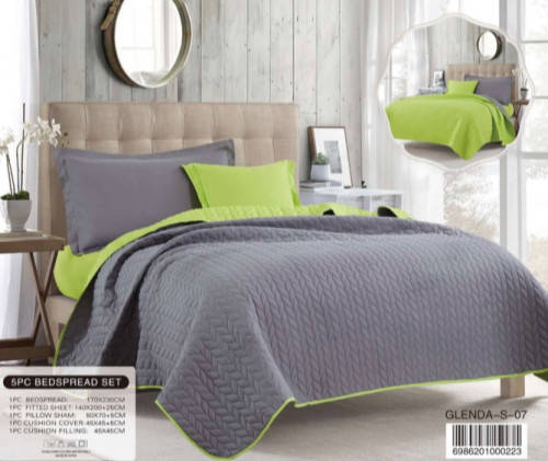 مفرش روسلين مفرد ونص