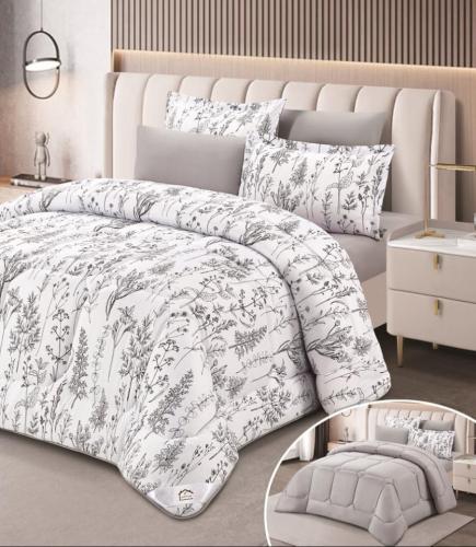 مفرش مفرد ونص صيفي -4قطع