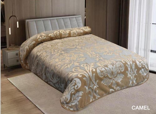 بطانية قولد مفرد ونص4كيلو غطائين