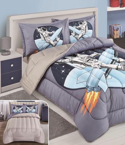 مفرش أطفال مفرد ونص -4قطع