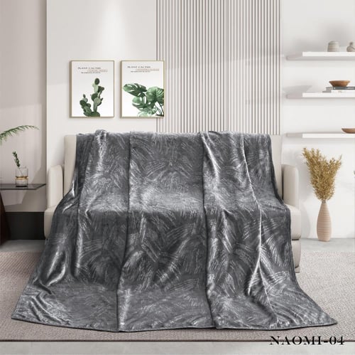 بطانية رويال – نفرين | مخمل فاخر