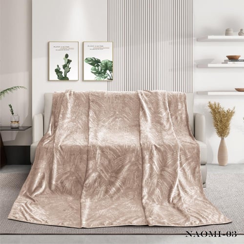 بطانية رويال – نفرين | مخمل فاخر