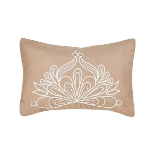 مفرش مطرز صيفي مفرد ونص (٤ قطع)