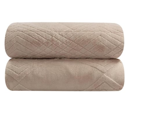 مفرش شتوي مزدوج مخمل7 قطع - كيان