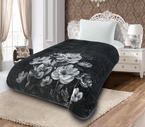 بطانية قولد مشجر مفرد ونص 3 كيلو