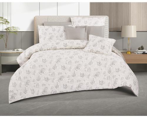 مفرش قطن صيفي مفرد ونص (٤ قطع)