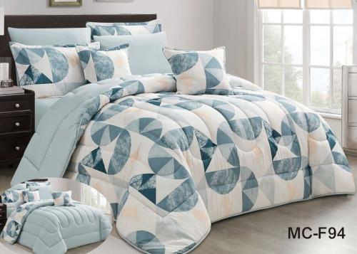 مفرش صيفي مزدوج مشجر-8قطع