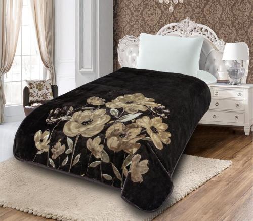 بطانية قولد مشجر مفرد ونص 3 كيلو