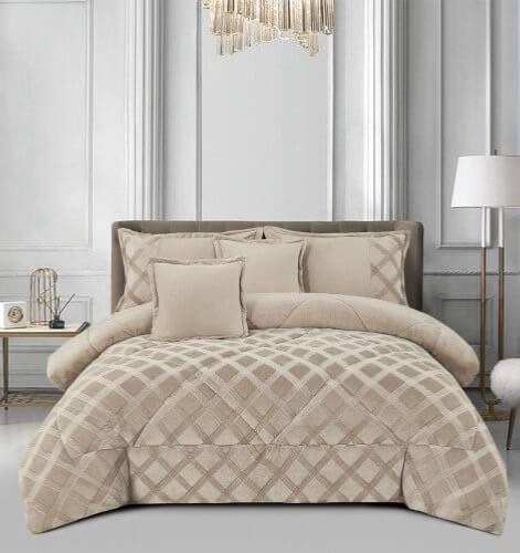 مفرش ميار مفرد ونص شتوي -4قطع