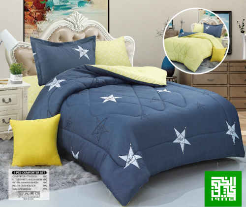 مفرش روسلين مفرد ونص