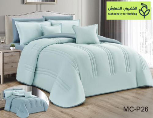 مفرش صيفي مزدوج-8قطع