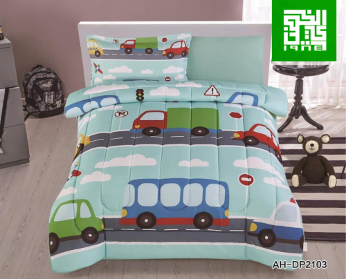 مفرش سيلين مفرد ونص