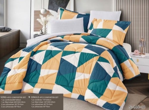 بكج الراحه مفرش مزدوج + لباد 14سم + معطر مفارش