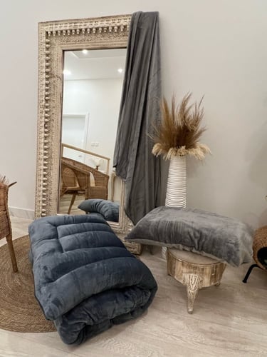 بكج الضيوف الشتوي لون رصاصي