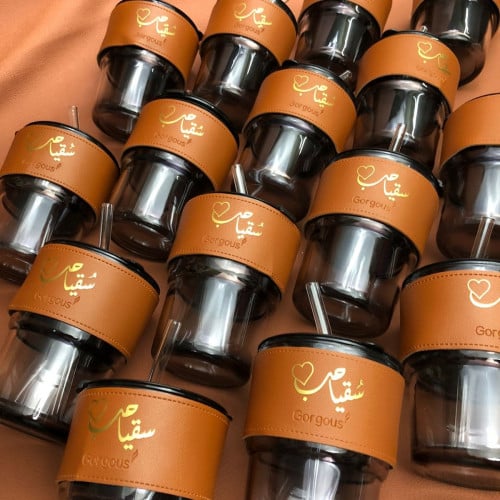 كوب قهوه مع الطباعة