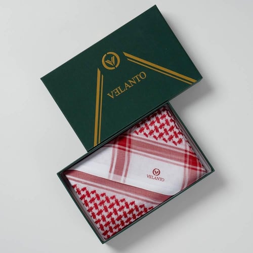 شماغ فيلانتو أحمر كلاسيك V7