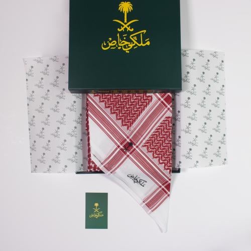 شماغ احمر شبابي ملكي خاص 2026