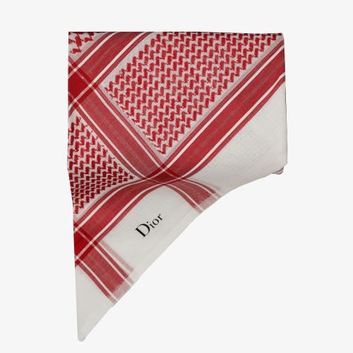 شماغ ديور أحمر كلاسيك