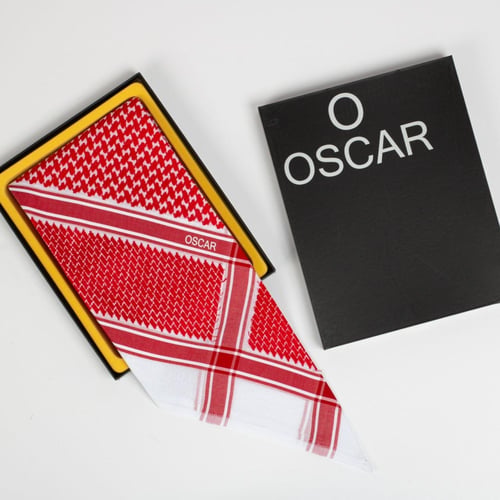 شماغ OSCAR الأحمر OS-R1