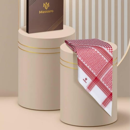 شماغ مسارو أحمر M21