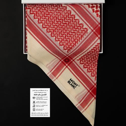 شماغ مونت بلانك بيج وأحمر M7
